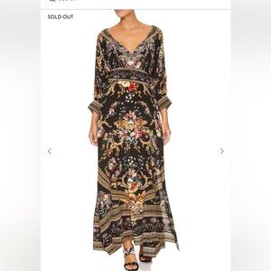 Camilla Friend In Flora Raglan Sleeve Silk